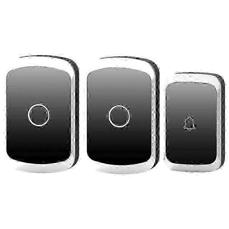 Intelligent Wireless Home Doorbell Receiver Without Battery Long-Distance Electronic Remote Control One-To-Two Pager Doorbell