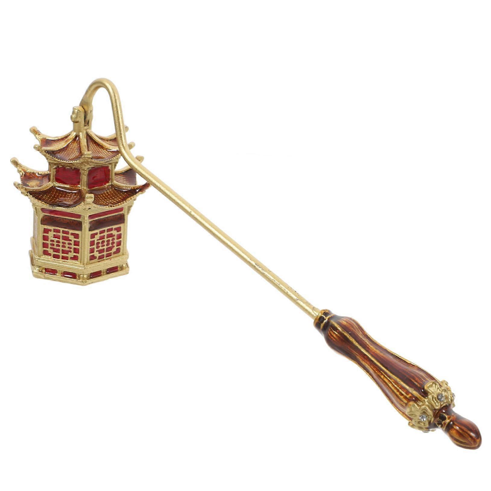 Candle Snuffer Wrought Iron Vintage Design Wick Dipper Tiki Torch Replacement Snuffer Easy Operation