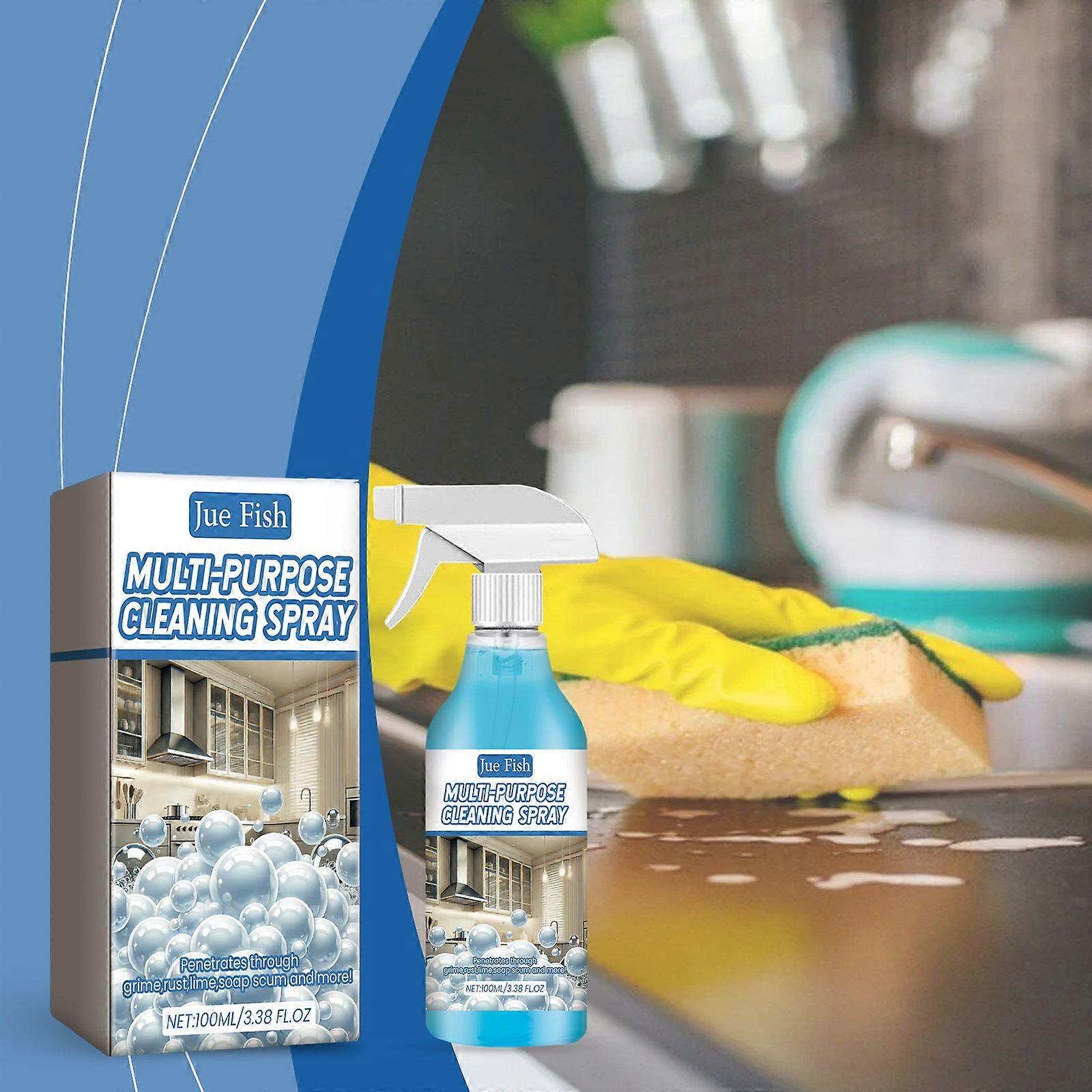 Spray Splash Cleaner, 2026 New Multi-Purpose Handheld Degreaser, Upgraded Foam Sprays for Ovens, Easy-To-Use Rust Remover for Kitchenware, Grime Remov