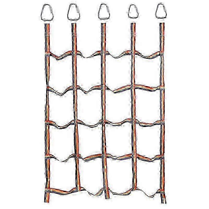 Enhanced Playground Climbing Net for Kids - 72x57 Inches, Indoor & Outdoor Use, Swing Compatible