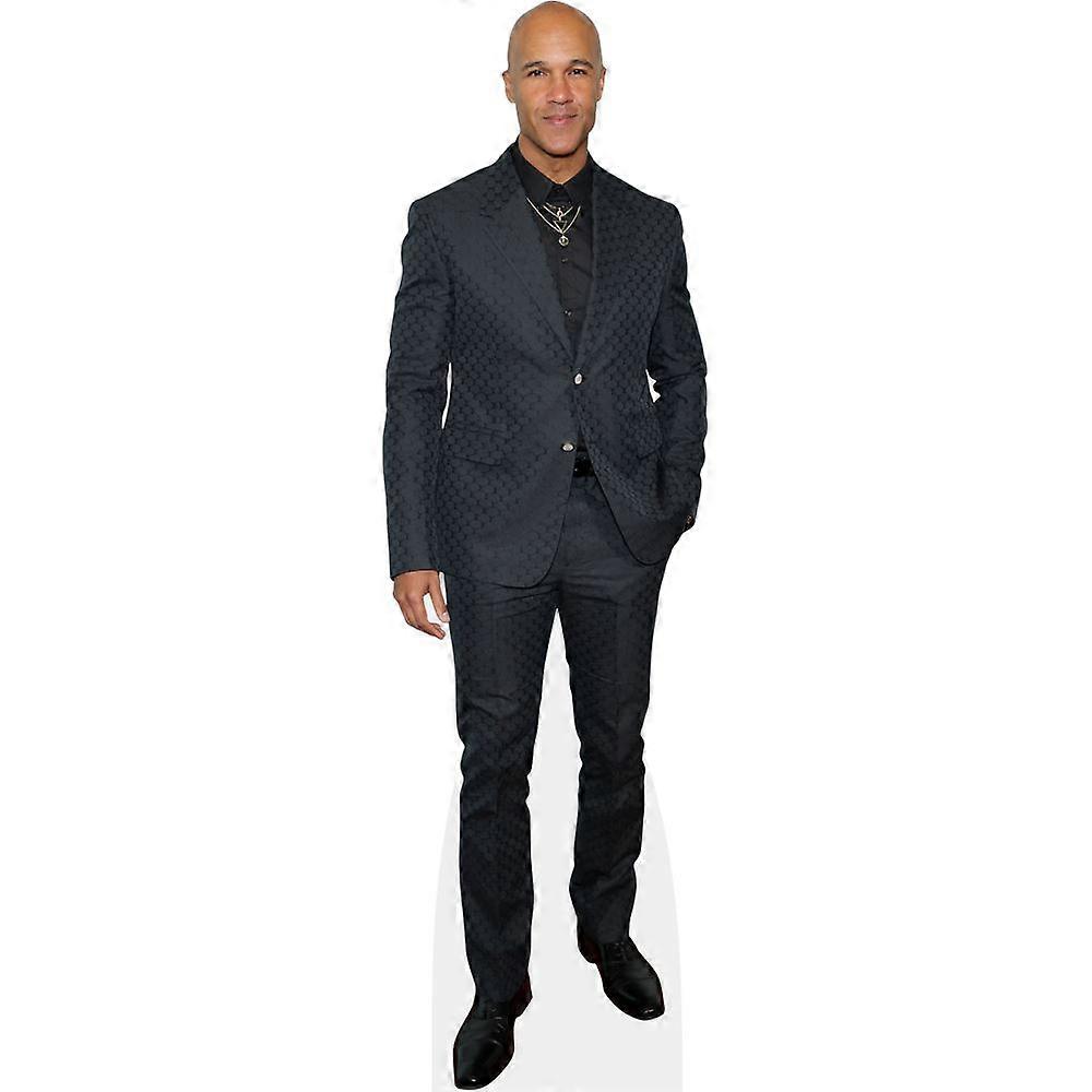 Mark Tallman (Black Suit) Cardboard Cutout (lifesize OR mini size). Standee. Stand Up.