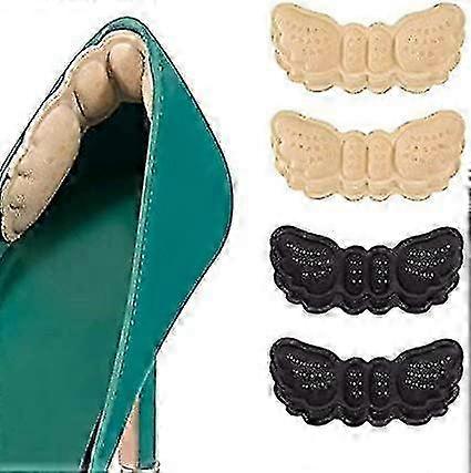 Improved Comfort with 2 Pairs of Shoe Heel Pads for Oversized Footwear