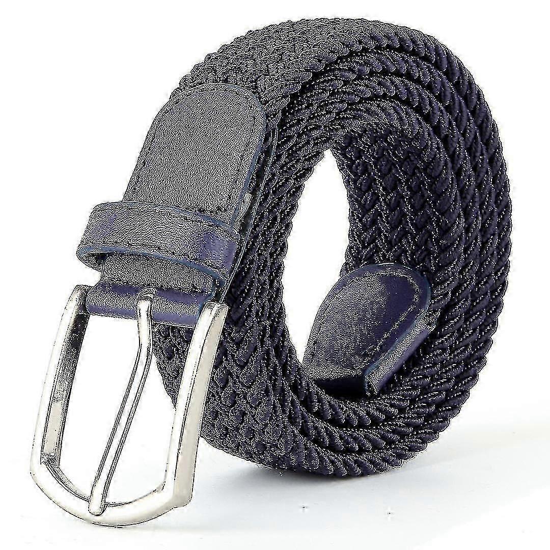 Erkekler Bayanlar Dokuma Örgülü Düzenli Streç Rahat Kemerler Cy)