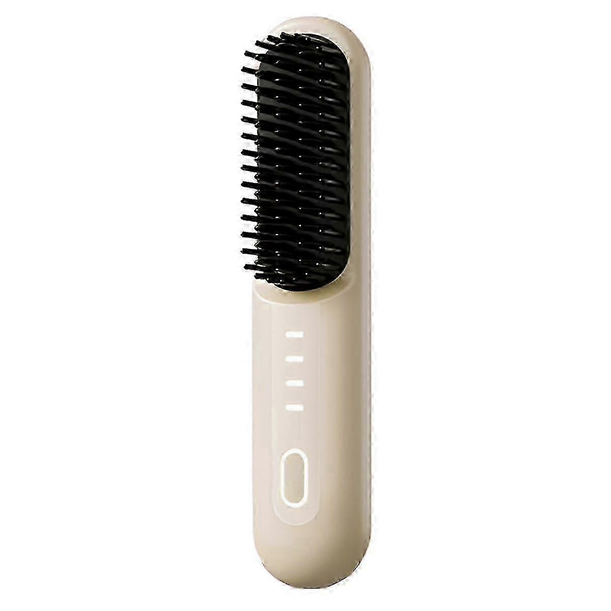 Wireless Lazy Straight Hair Comb, Negative Ion Hair Care, Portable Char Comb