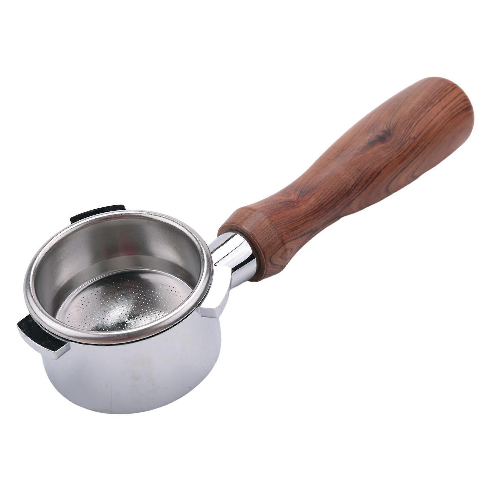 54MM Stainless Steel Coffee Machine Bottomless Filter Holder