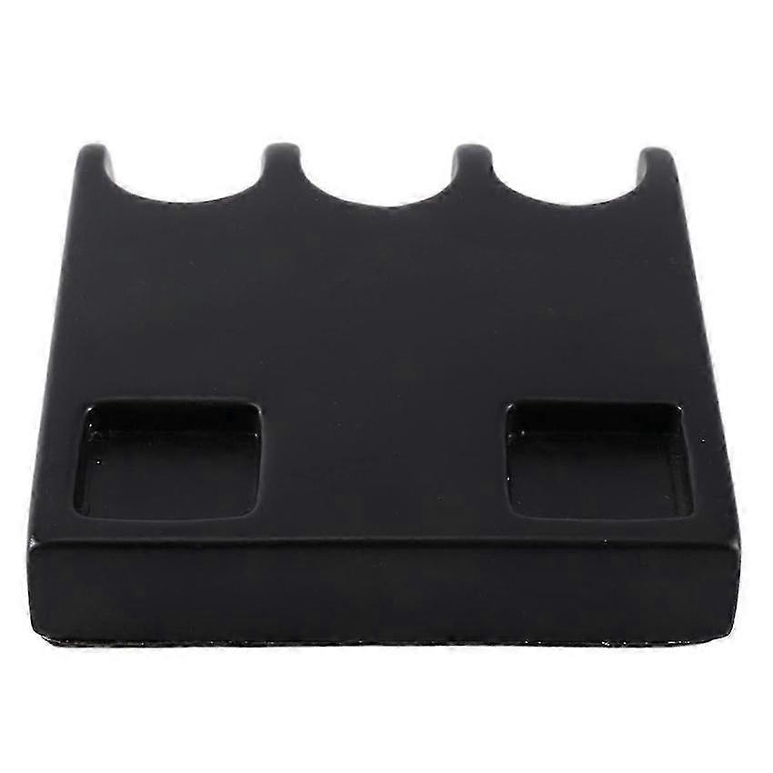 Portable Pool Cue Holder for 2 Cues with Non-Slip Pad 3 Holes