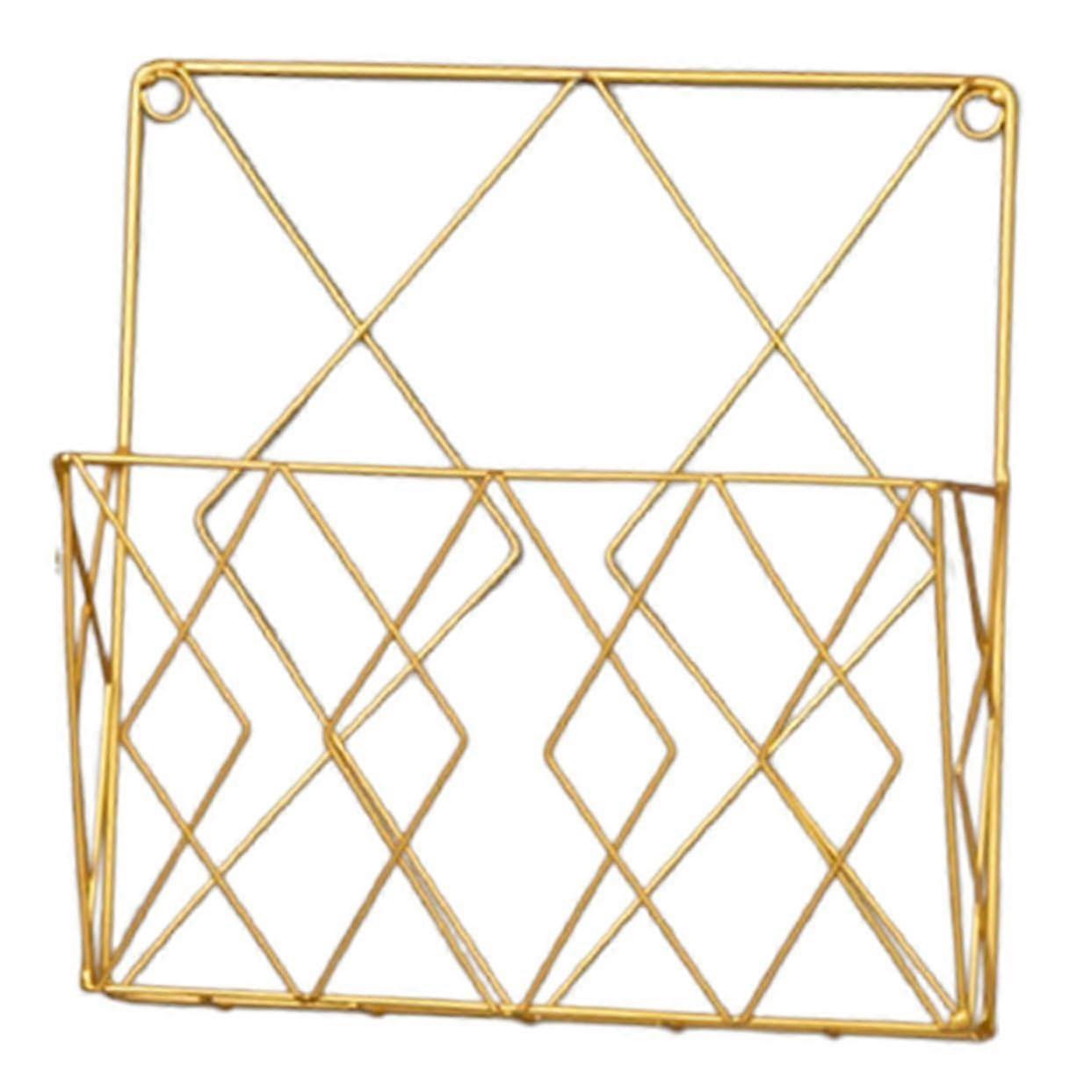 Iron Wallmounted Book Supporter RustResistant Wall Shelf Organizer for Magazines and Small Artwork Display