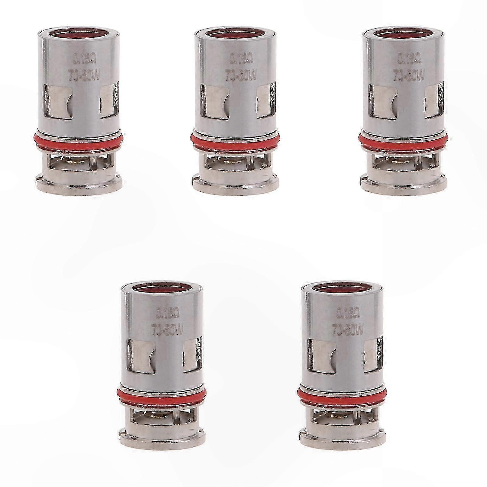 Replacement Cores for GTX E-Cigs 5 Pack 0.15-1.2ohm Durable Metal Coil Enjoyment