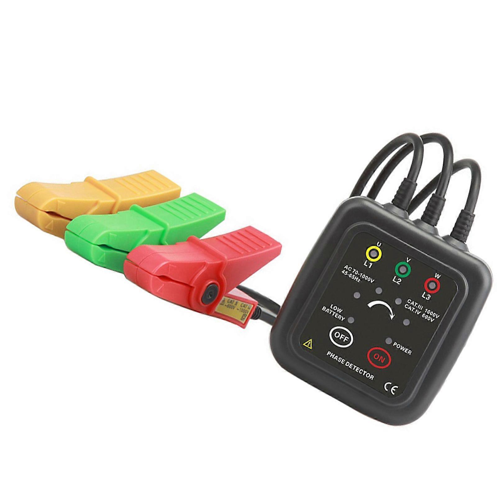 Motorcycle Electrical Tester None Contact Phase Detection With Magnetic Mounting Feature For Vehicle Electric Systems Multicolor