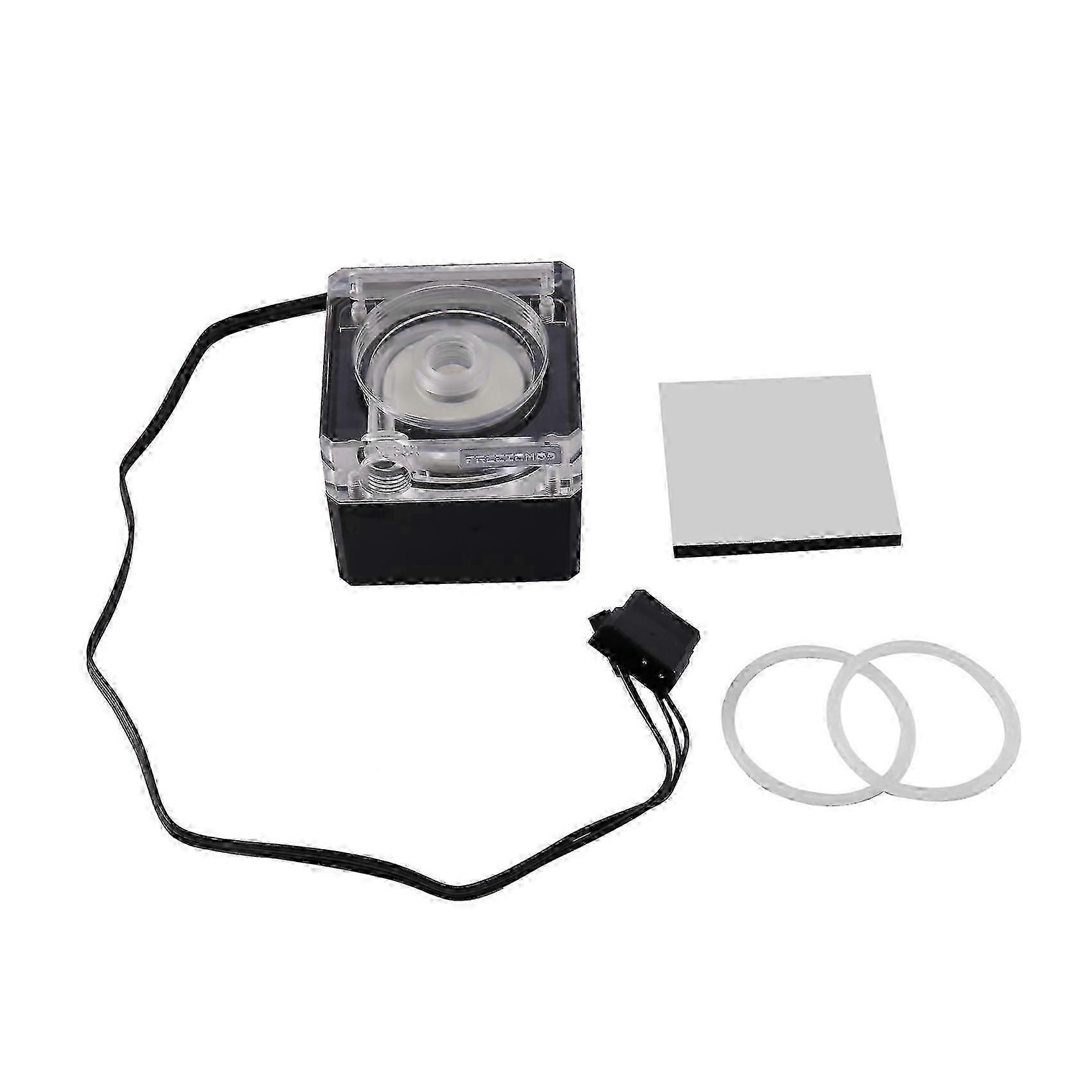 PU-FS6-J Computer Water Cooling Mute Pump with 4 Meter Flow Support RGB