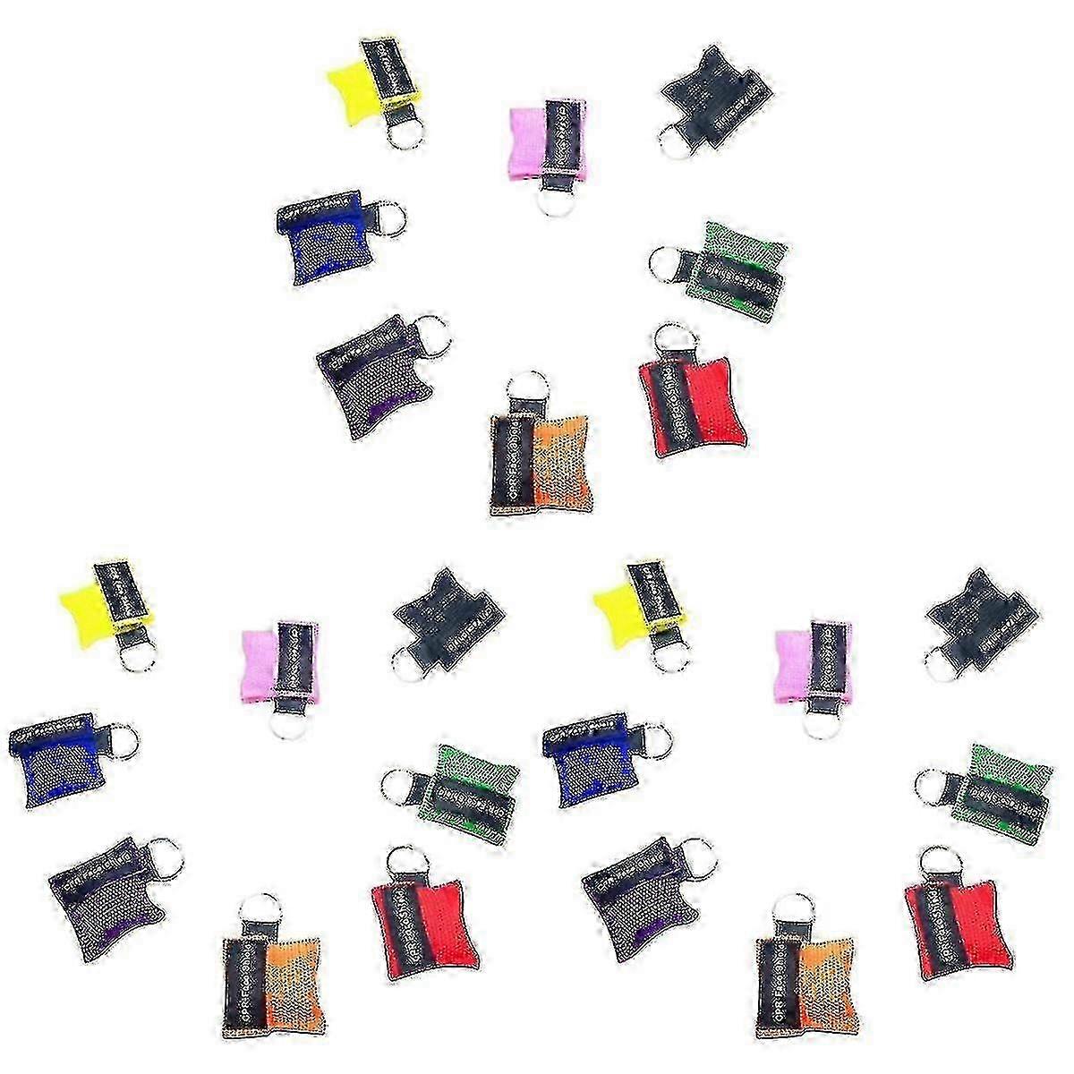 Disposable Emergency Resuscitation Face Mask - 24 Pcs Travel Cpr Mask with Keychain Ring