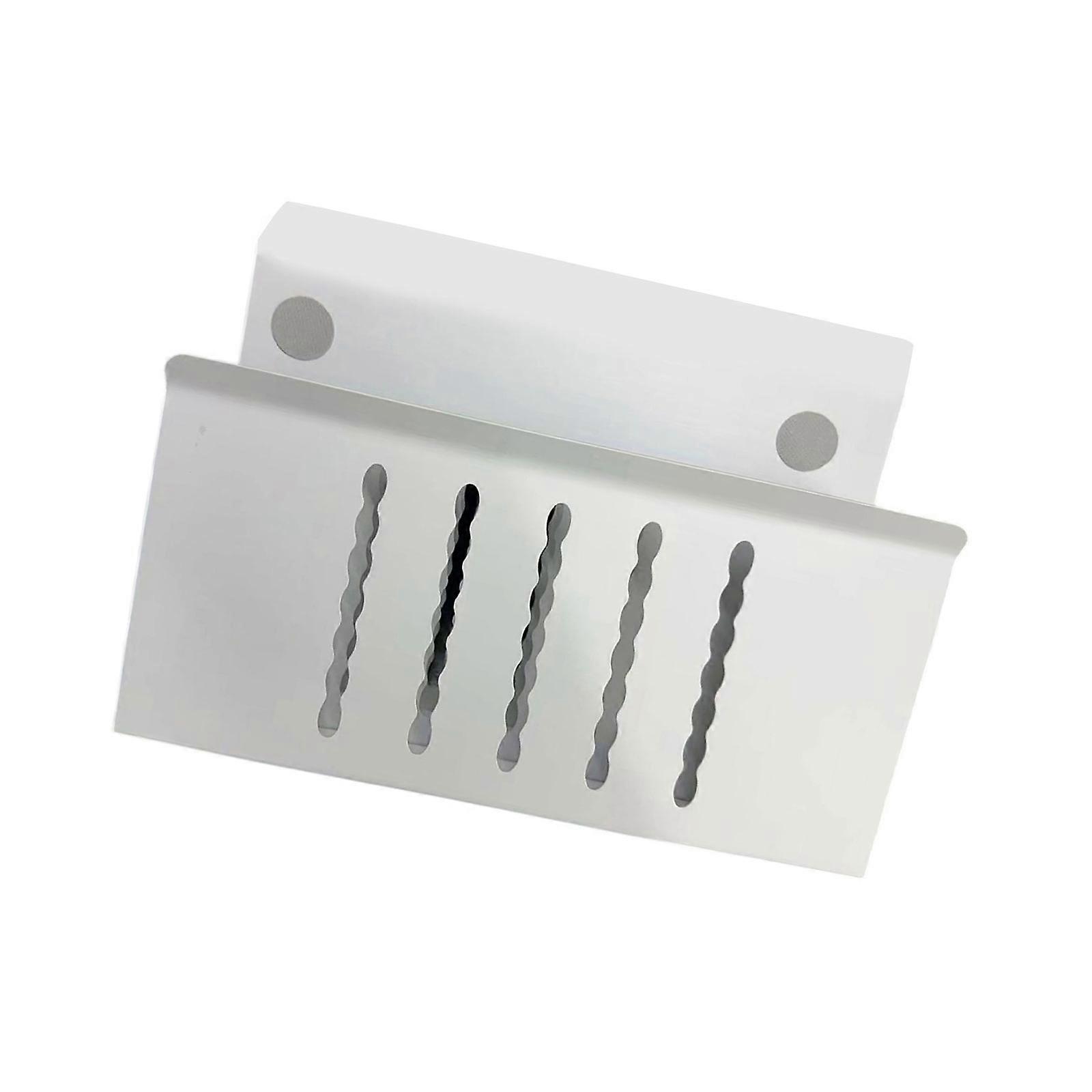 Under Desk Storage Solution with Double Layers Space saving Organizers for Office and Home Ideal for Laptops and Tablets  White