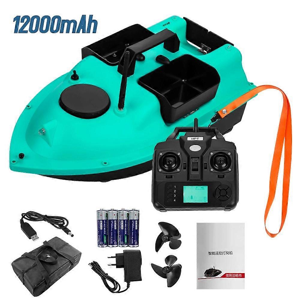 Wireless Gps Fishing Bait Boat 3 Bait Containers Remote Control Bait Boat With 16-points Gps Positioning Function Automatic Return Function