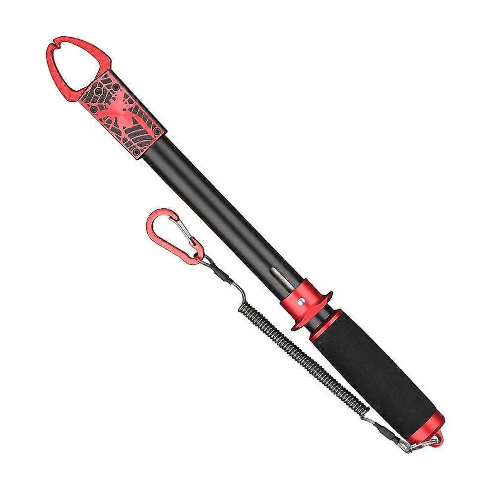 Aluminum Alloy Fish Lip Gripper Red For Fishing Scenarios Control Device