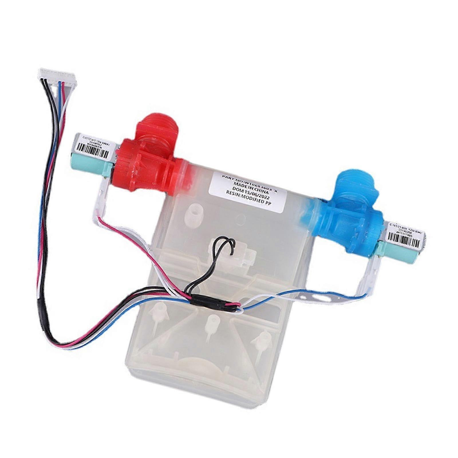Global Hot Cold Water Gate Assembly With Thermistor Transducer For Multiple Washer Models Multicolor