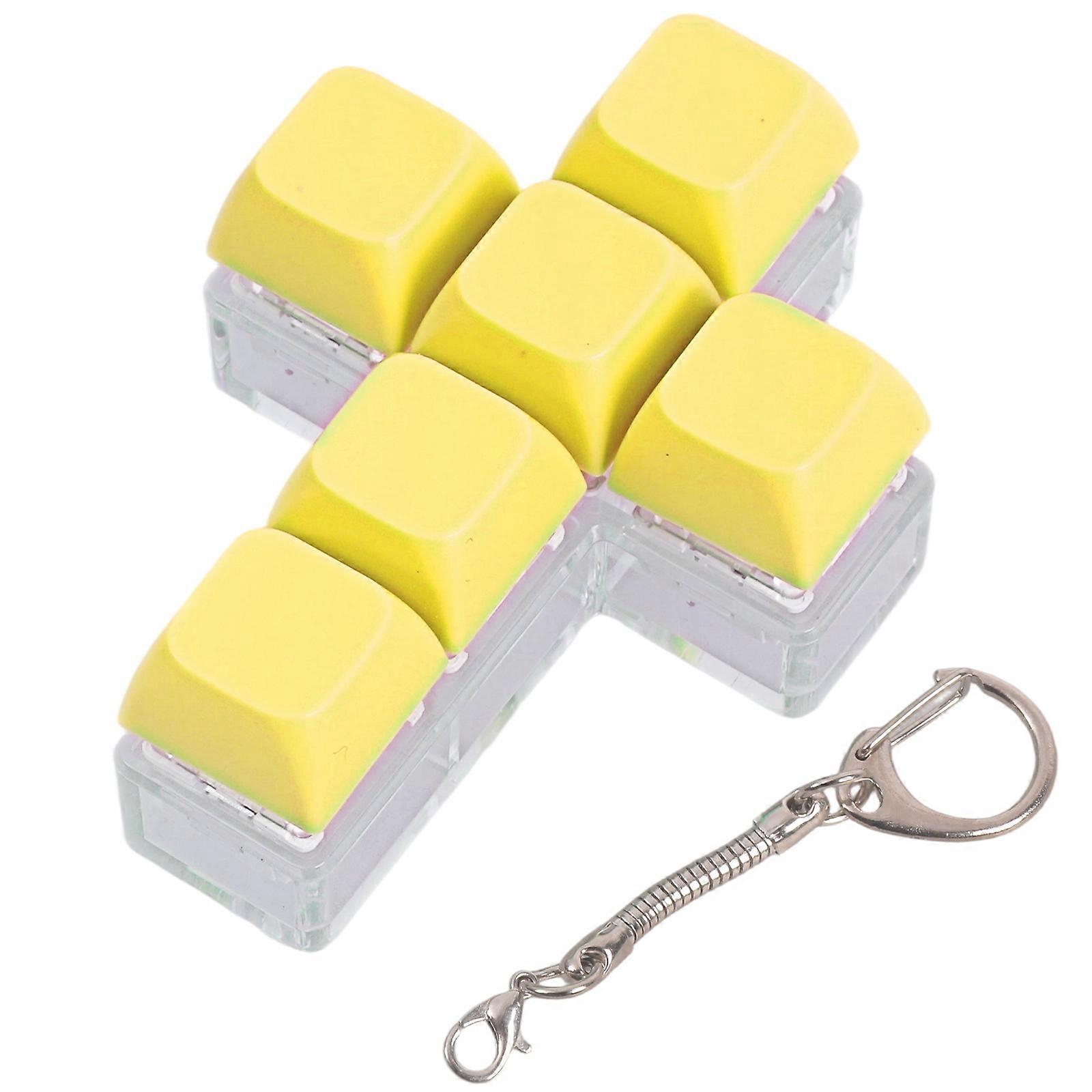 Ergonomic Plastic Keyswitch Tester Optimized for Short play Gatherings and Rapid Installation  Yellow