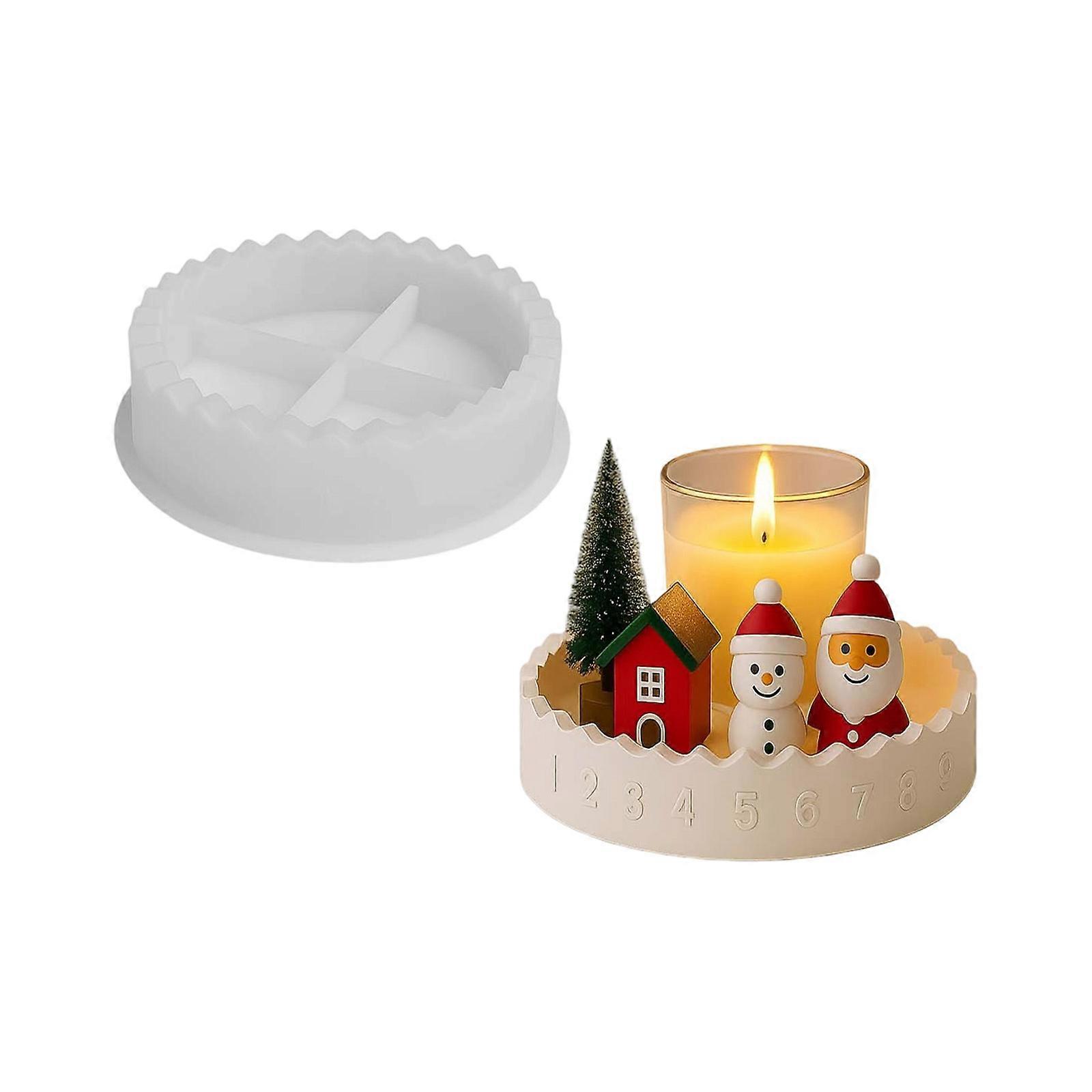 Silicone Number Tray Mold For Jewelry Making And Crafting Durability Reusable Flexible Component Multicolor