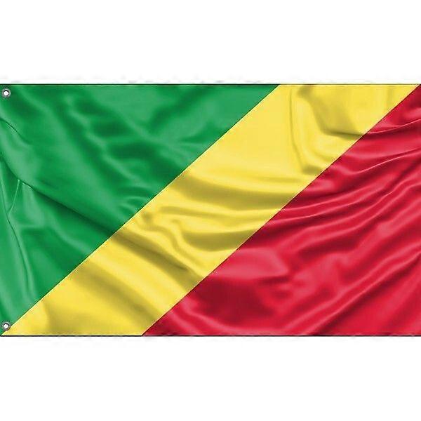 Flagge der Republik Kongo