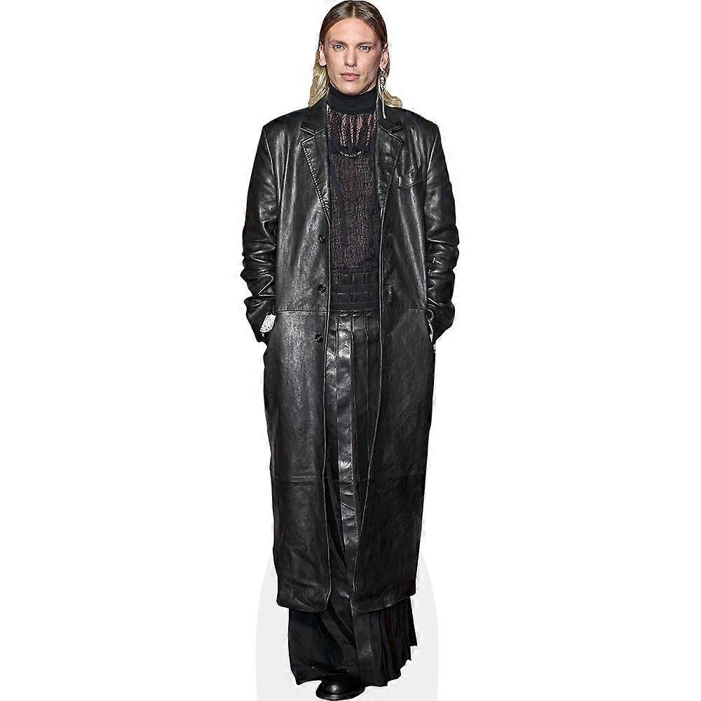 Jamie Campbell Bower (Long Coat) Cardboard Cutout (lifesize OR mini size). Standee. Stand Up.