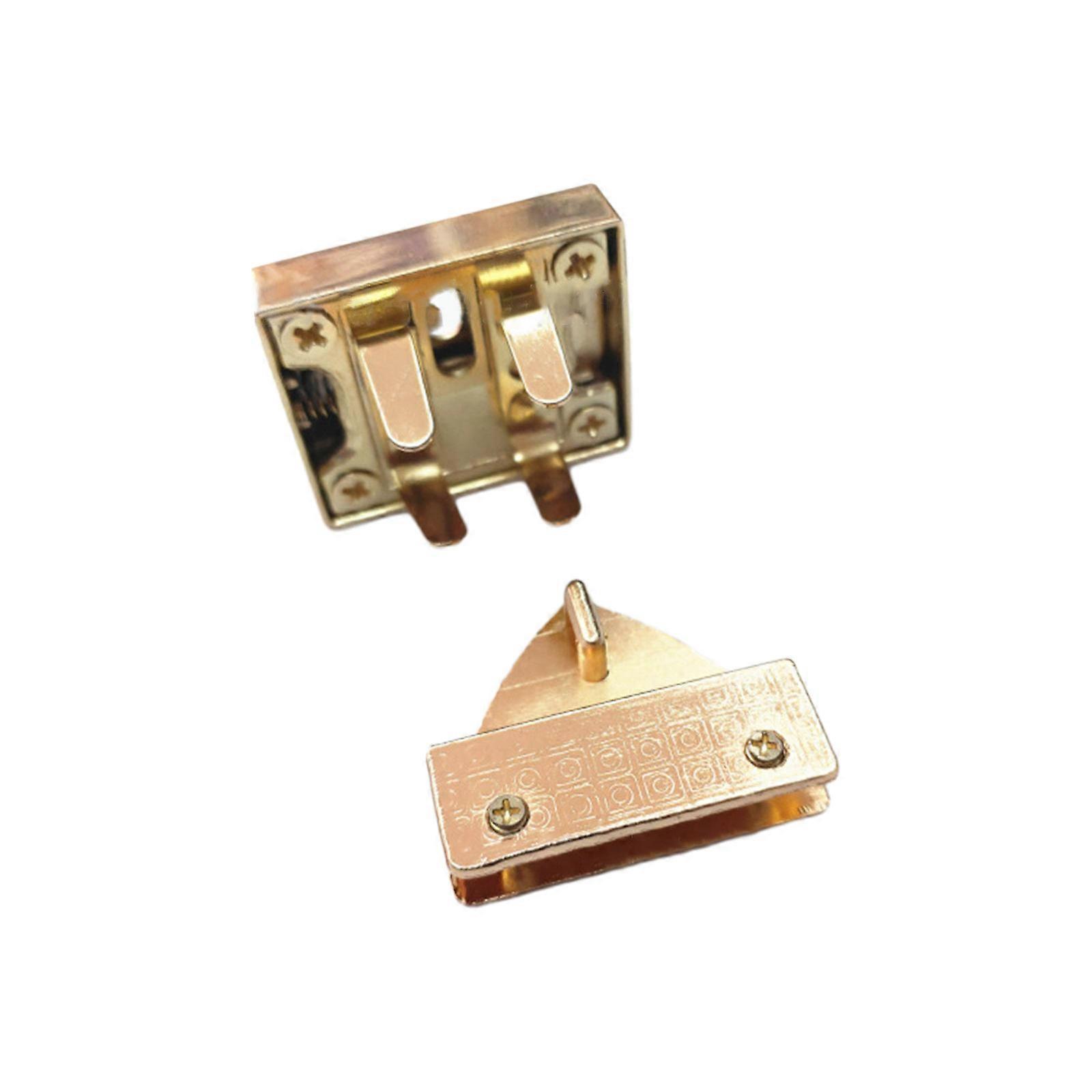 Set of 10 Durable Metal Bag Lock Buckle Reliable Clasp Versatile Bag Closure Clasp Functional for Luggage & Suitcases Multicolor