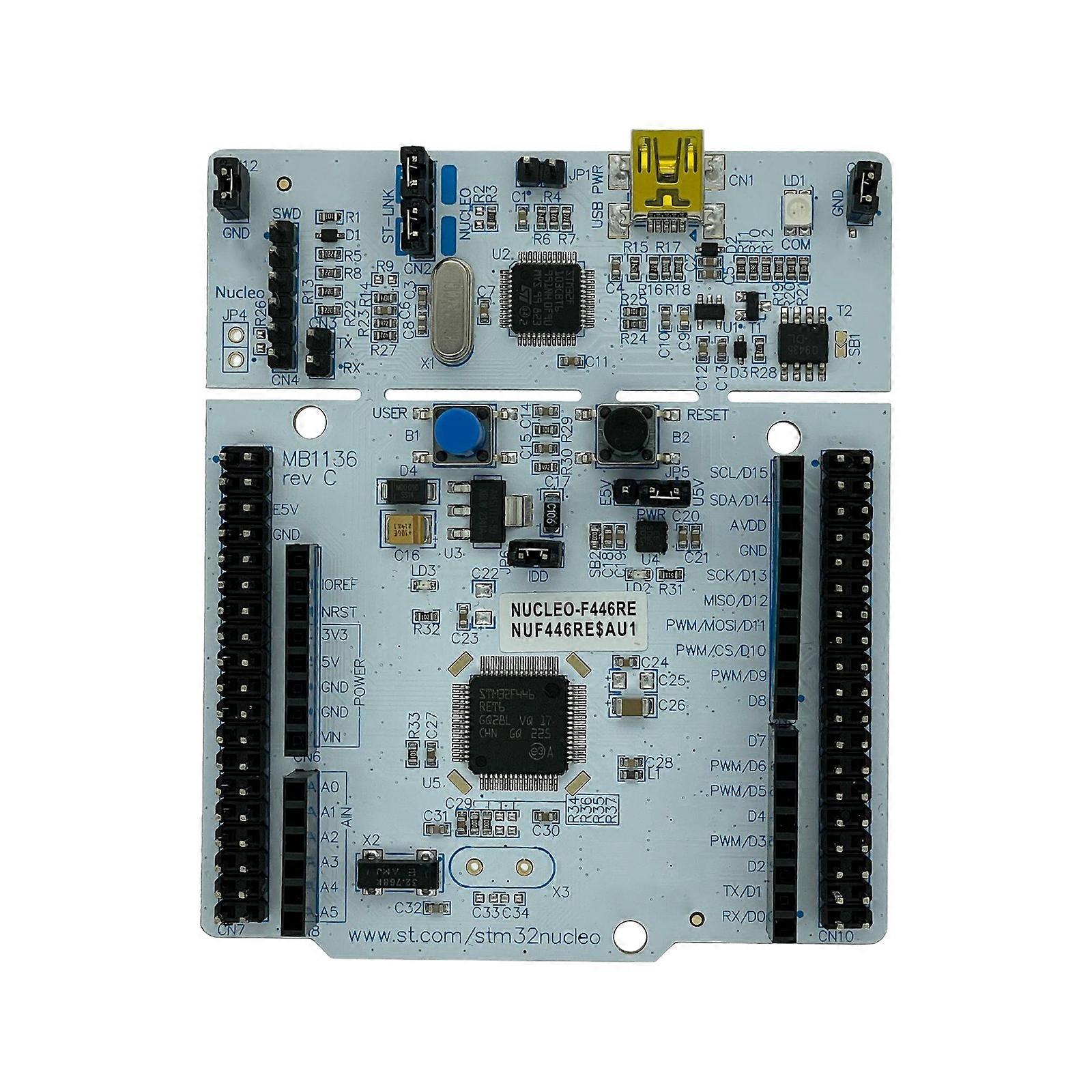 Professional Nucleo 64 Microcontroller Board Featuring Multiple Peripherals Support And Seamlessly Connection Multicolor