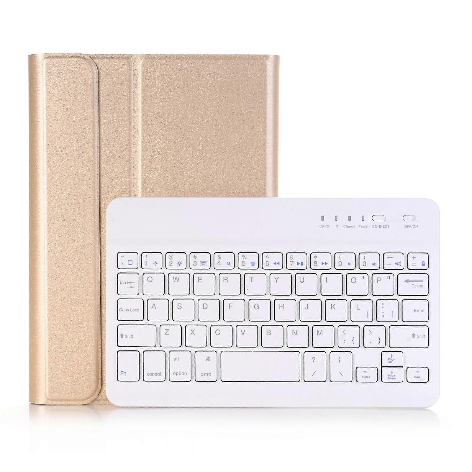 For S7 FE Flat Stand Case Cover with Bluetooth Keyboard T735, Tablet Case