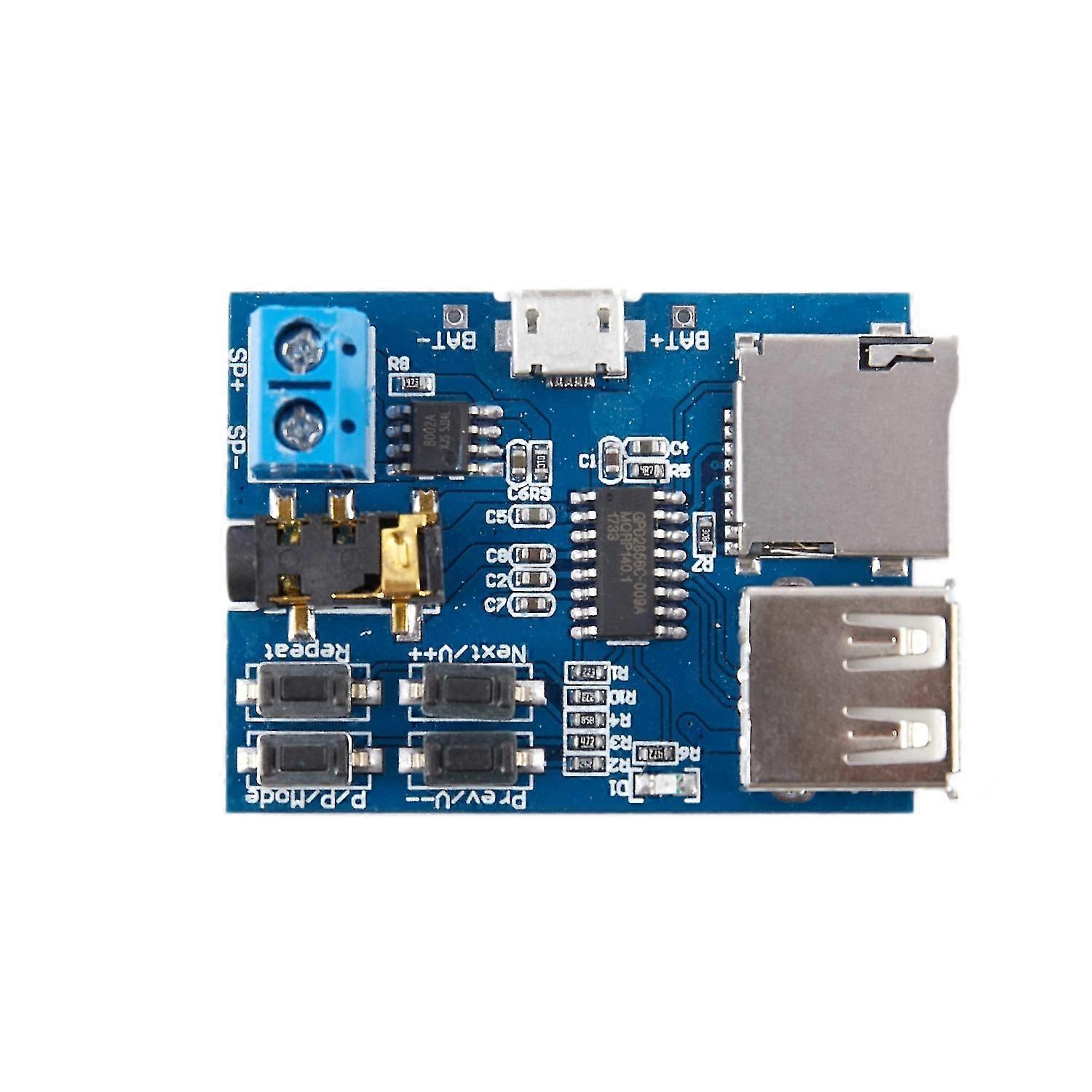 Mp3 Lossless Decoder Board Comes With Amplifier Mp3 Decoder Tf Card U Disk Decoder Player