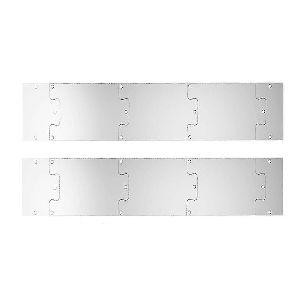 Placa de Chute de Porta Resistente para Proteção Anti-Riscos 8 x 36 polegadas
