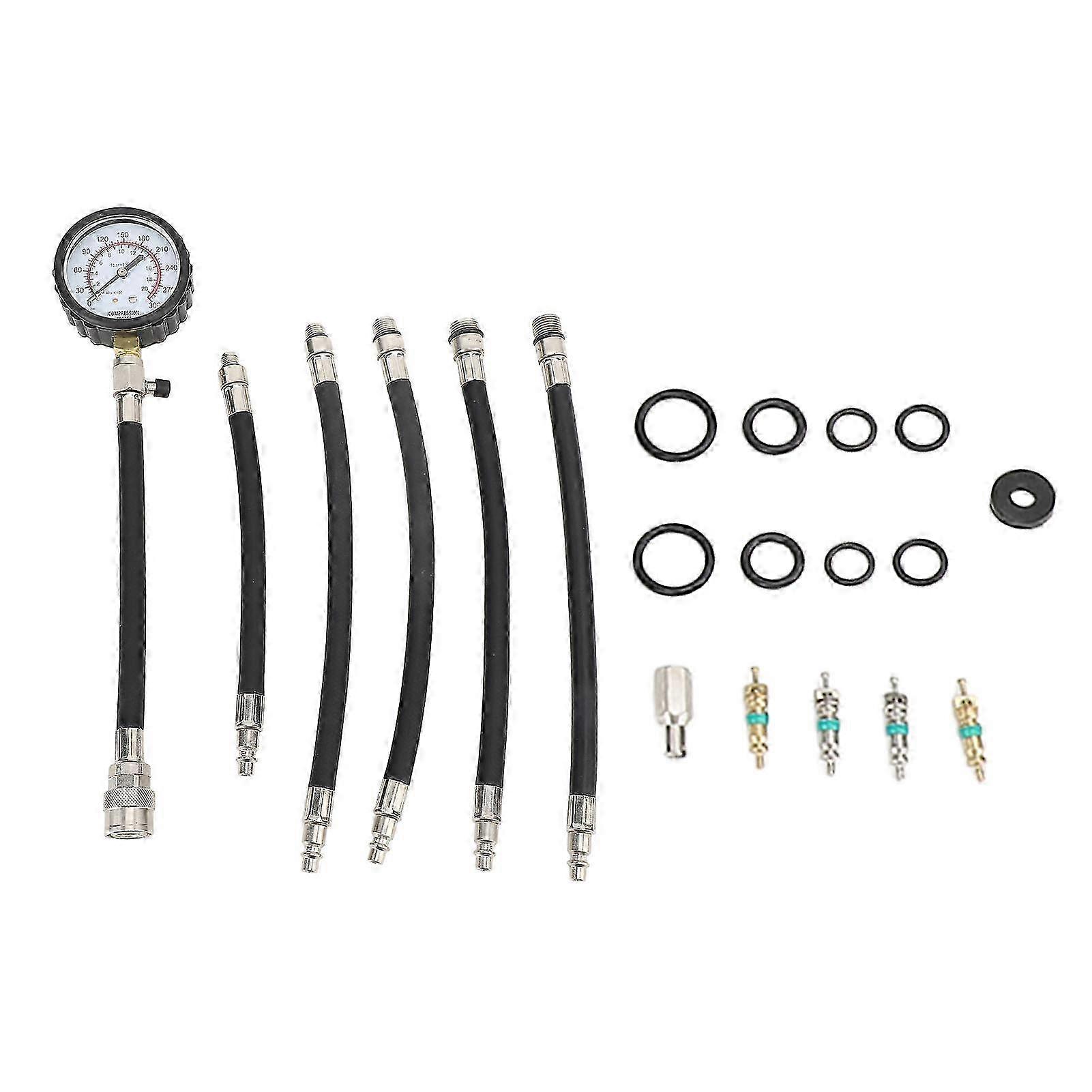 Off-Road Vehicle Compression Tester Kit 0-300psi High Accuracy