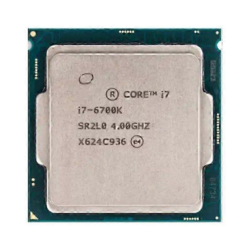 Core i7-6700K CPU - Socket LGA 1151 4 Cores 8 Threads 4.0GHz 8MB L3 Cache 91W.   SH