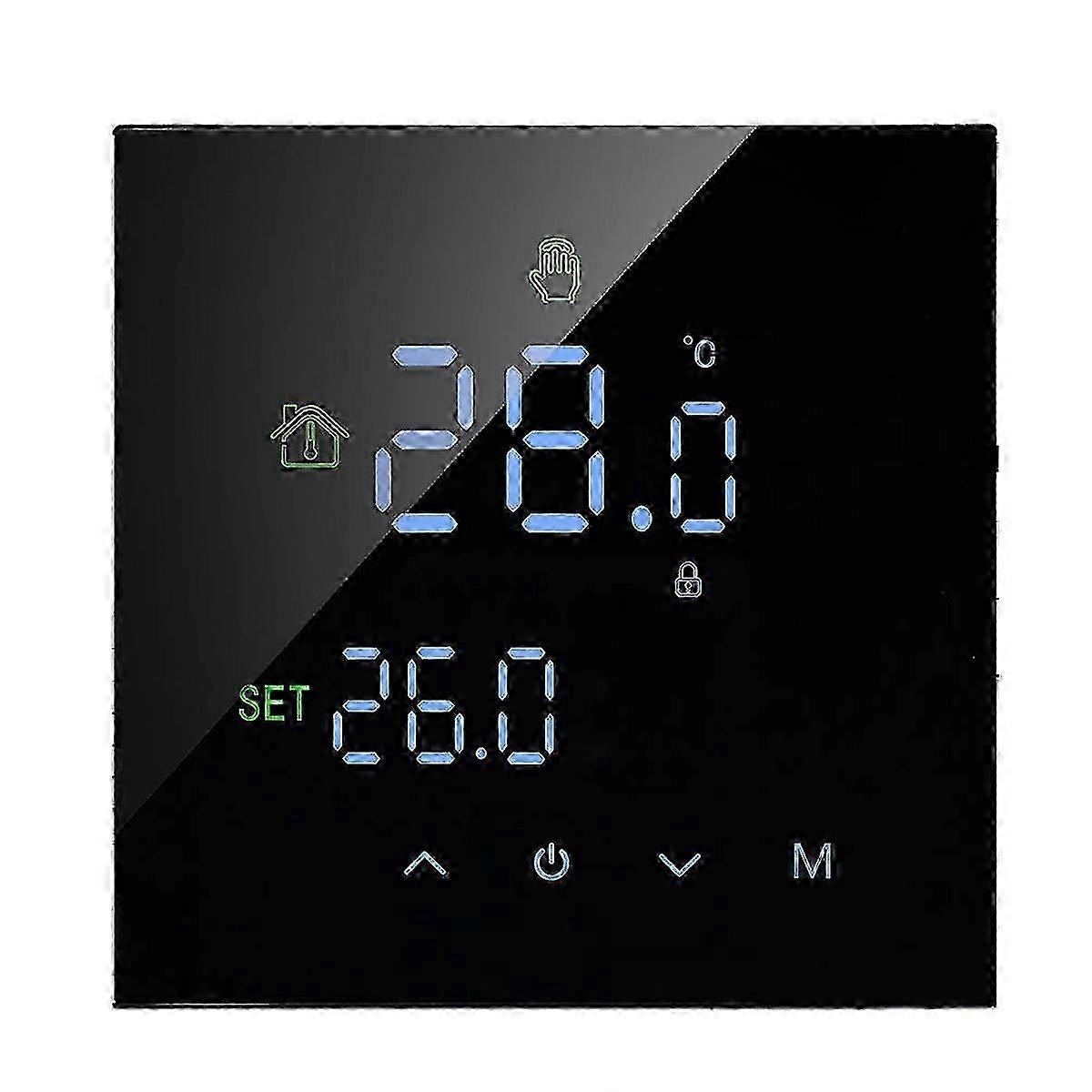 Tuya Smart WiFi Floor Heating Thermostat with Voice Control and Programmable Functionality