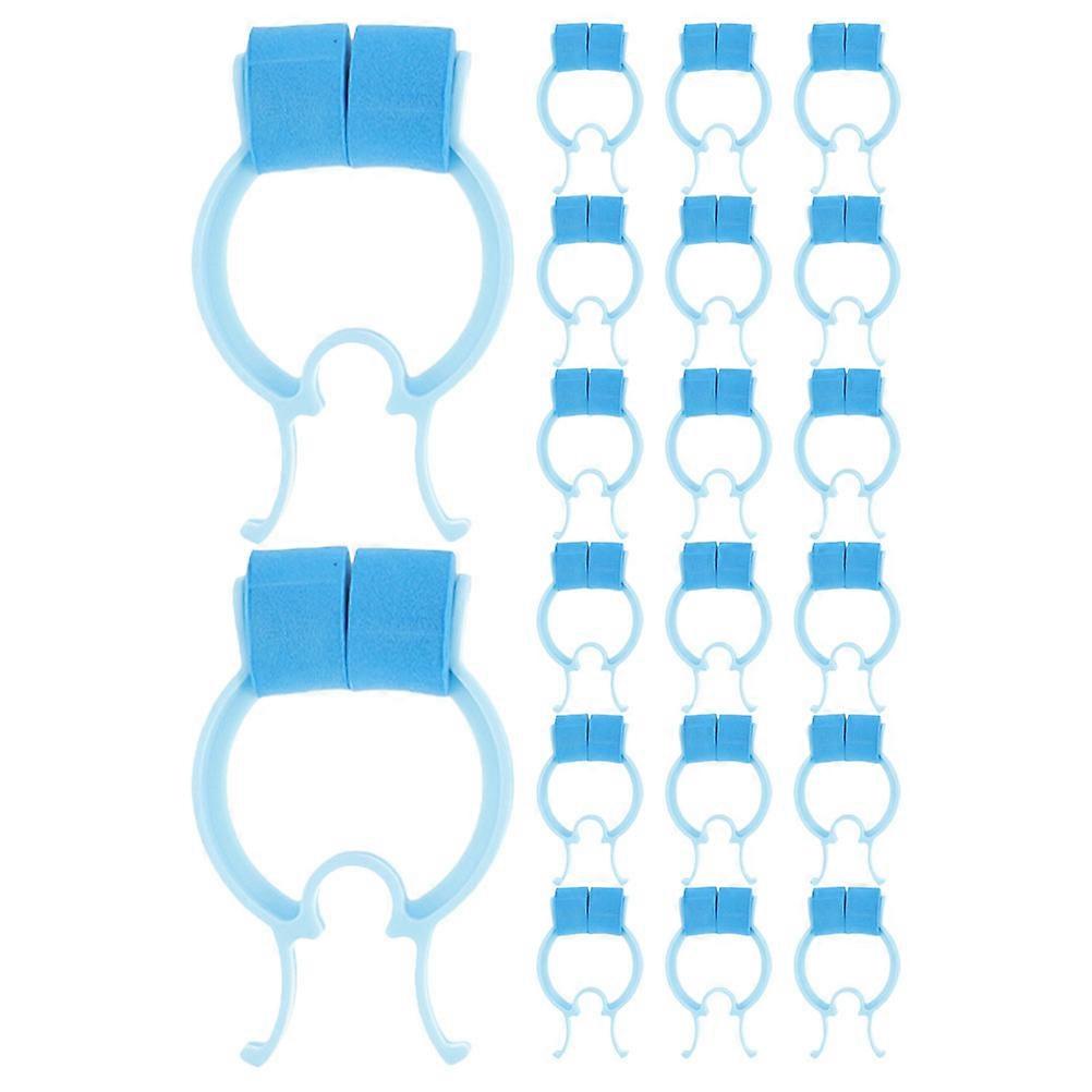Convenient Nose Plug Clips for Exercise Use 60Pcs Blue Nose Bleed Stoppers