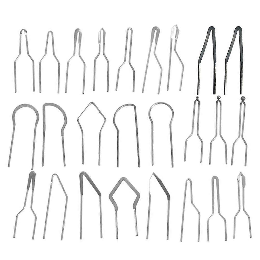 Replaceable Pyrography Pen Nibs 25Pcs Ideal For Wood Burning Projects Silver Color For Artistic Creations