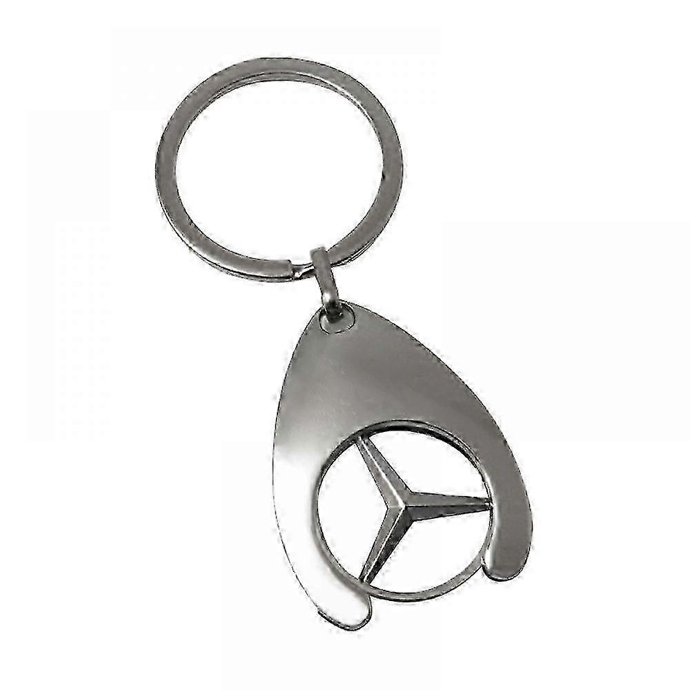 Original Mercede Benz Keyring - Shopping Chip and Cart Design, 25-26S Version