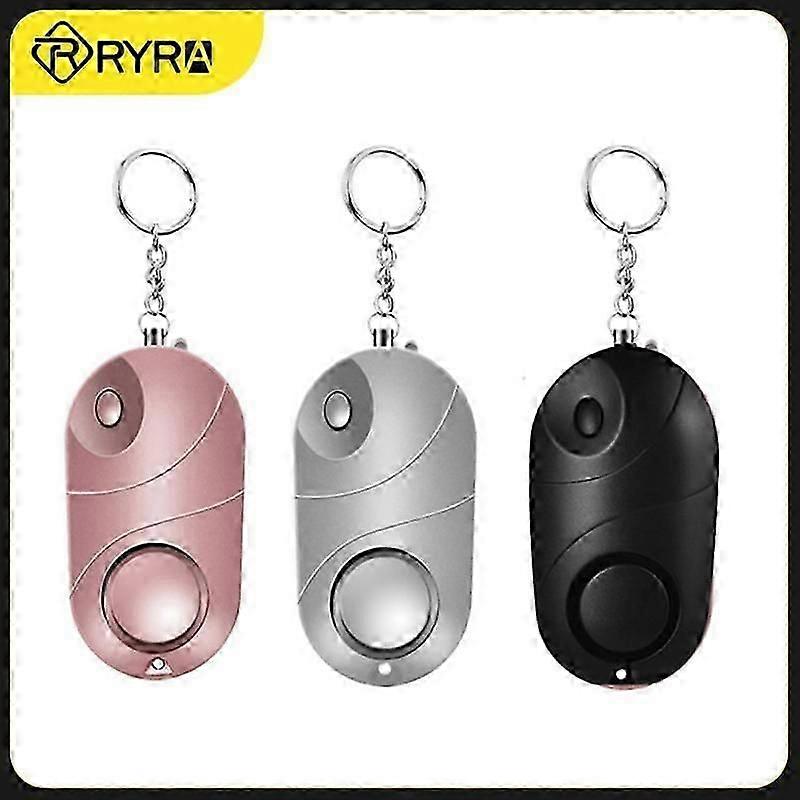 RYRA Personal Alarm Safe Sound Emergency Self-Defense Security Alarm Keychain LED