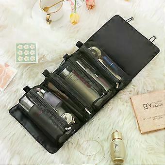 Detachable Cosmetic Bag Portable Large Capacity 4 in 1 Makeup Bags Portable Folding Travel Cosmetics Storage Toiletry Bag