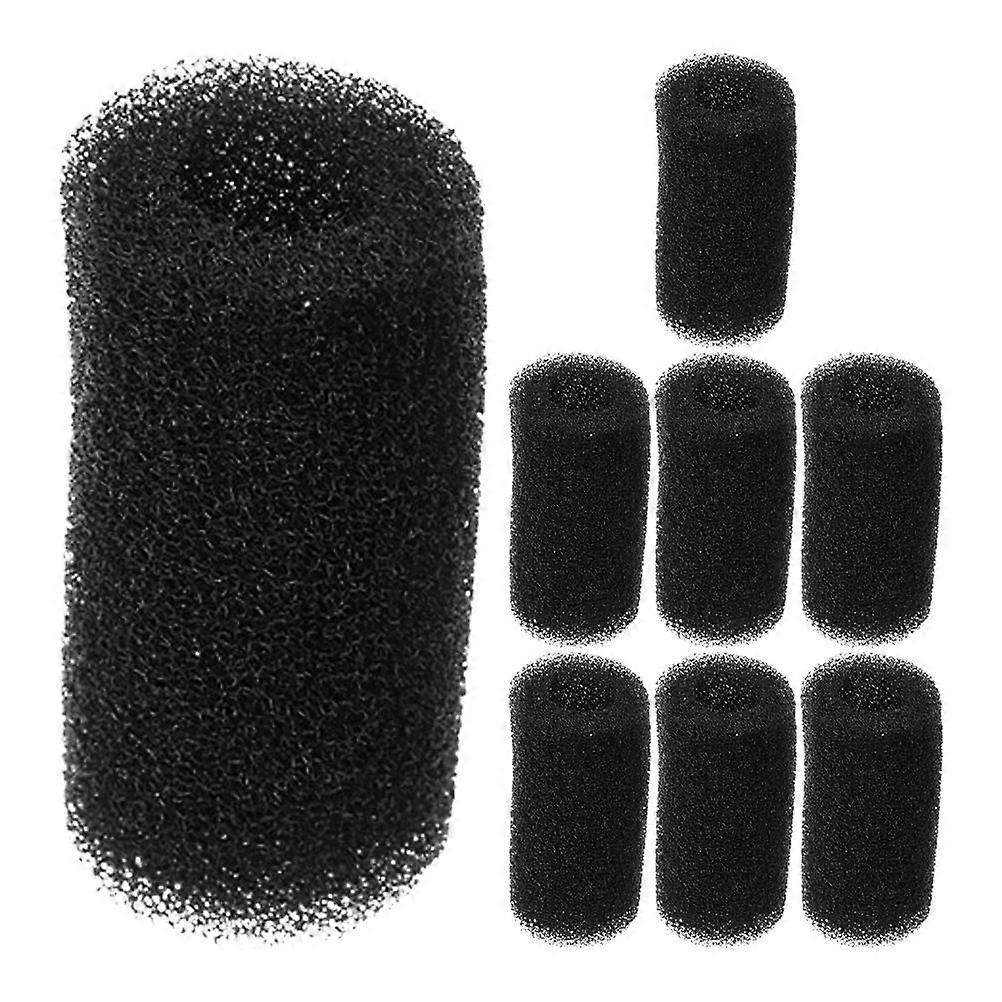 Fish Tank Filter Inlet Protection 8Pcs Sponge Pool Sweeper Tail Cleaner