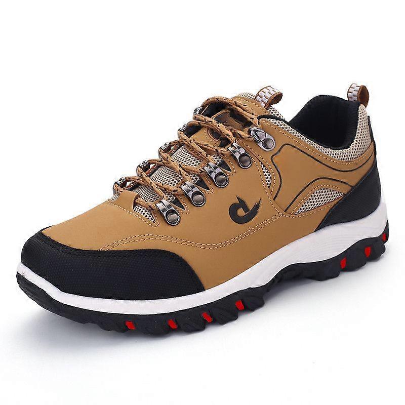 Men Lace-Up Breathable Hiking Shoes