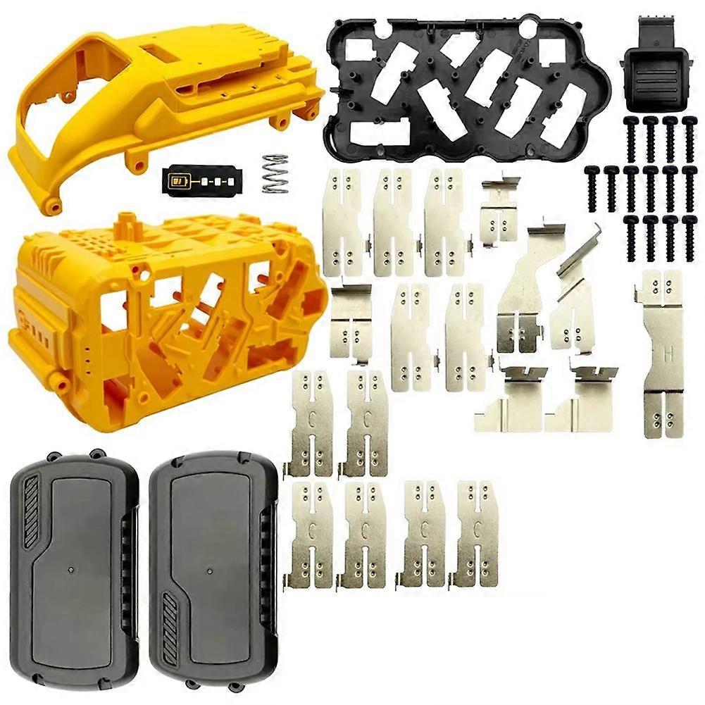 15 Cells 21700 DCB606 DCB609 Battery Storage Shell Box Plastics Case for DeWalt 20V 60V Lithium Battery Shell Housings