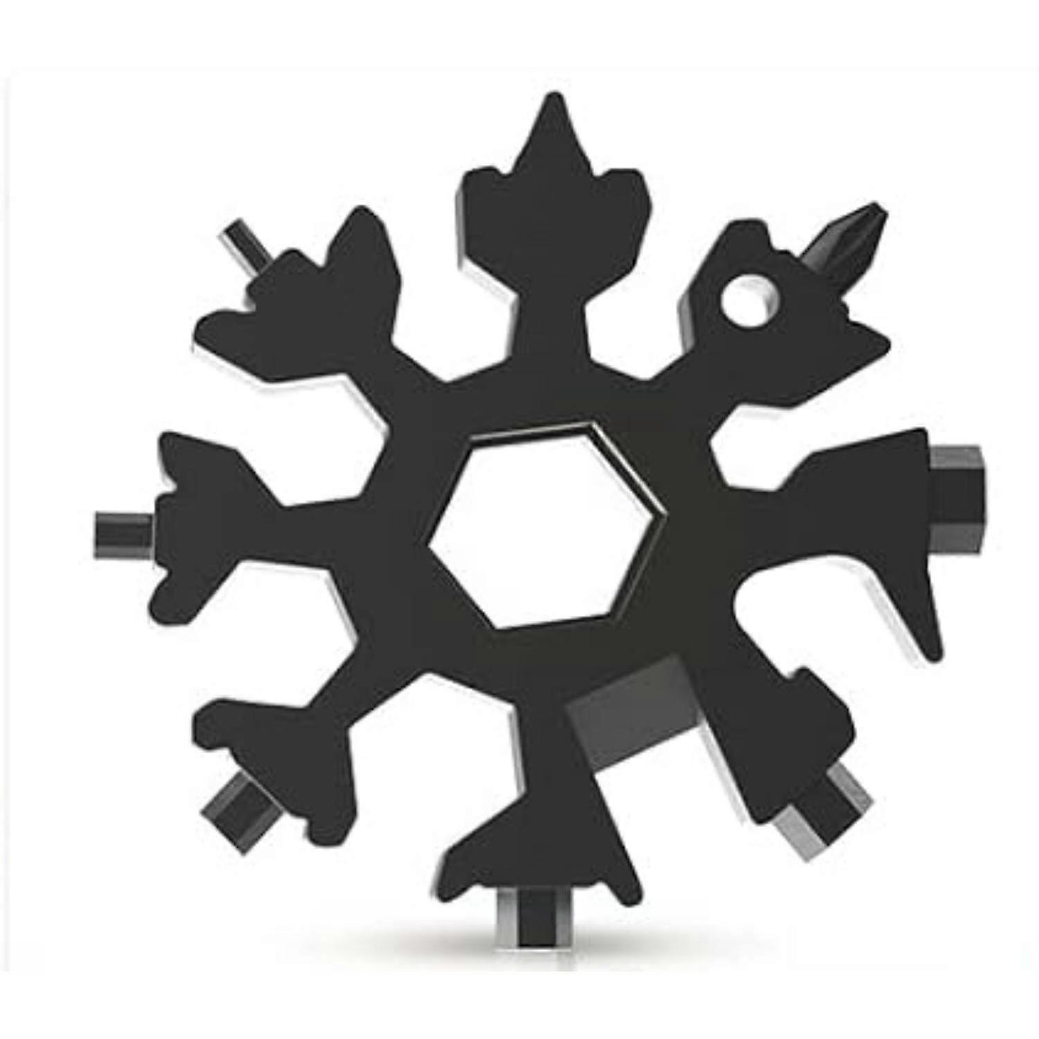 Gifts for Men, 18-in-1 Snowflake Multitool, Stocking Stuffers for Adults Men, Gifts for Dad, Him, Husband, Mens（Y1463）