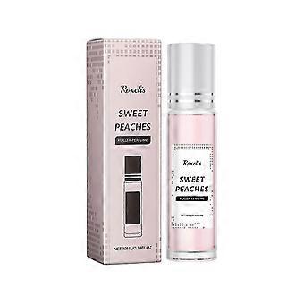 Elegant Ladies Roll-On Perfume with Peach Extract  Long-Lasting, Portable, Easy to Apply