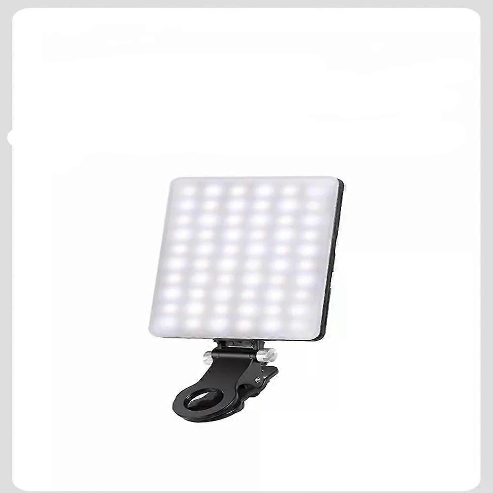 Mobile Phone Fill Light Rechargeable 3 Modes Adjustable Brightness LED Lamp Clip On For Mobile Phone Make Up Computer Fill Light