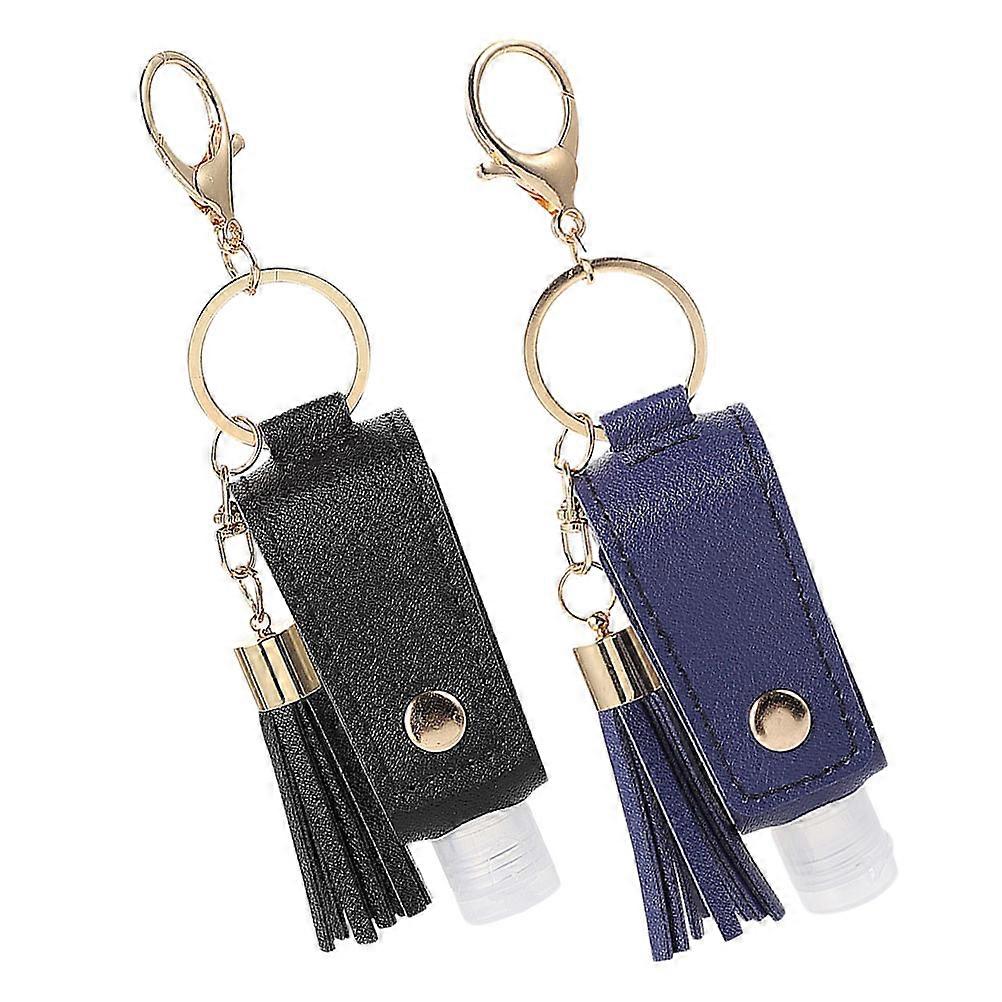 Outdoor Bottle Cover Portable Empty Bottles with Key Ring 2Sets