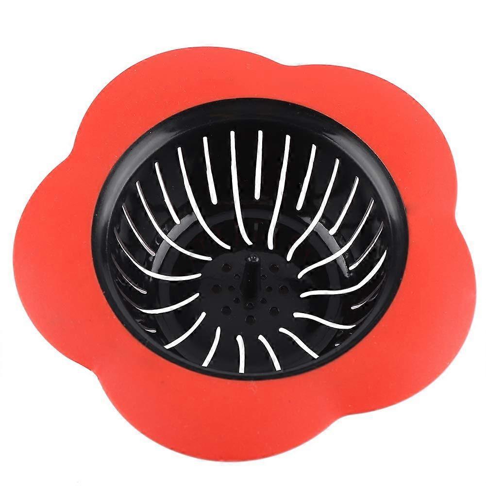 Plastic Flower Sink Strainer Drain Stopper for Kitchen and Bathroom Prevents Clogs Easy Clean