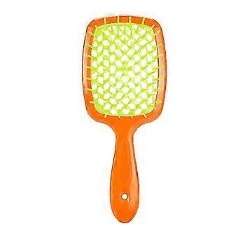 Brosse à cheveux, brosse démêlante, peigne de massage pour cheveux bouclés, pour femmes, hommes, filles et enfants, pour cheveux naturels bouclés, mouillés, secs, épais, raides et longs (2025)