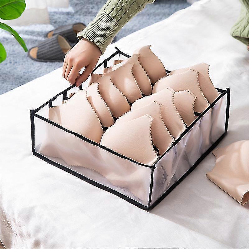 Clothes Drawer Organizer Foldable Wardrobe Multipurpose Capacity Compartment Storage Box 26-27s