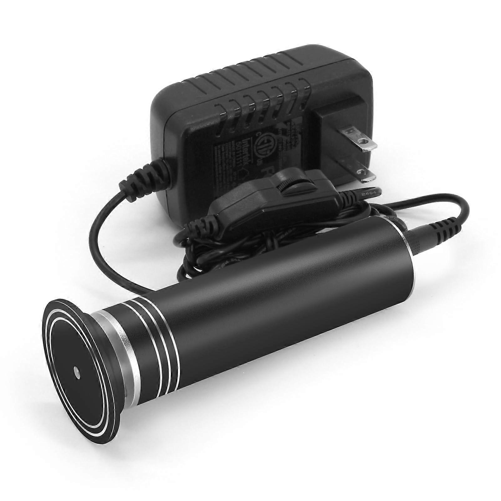 Electric Callus Remover for Feet with Adjustable Speed, 60 Replaceable Discs, Outlet Powered, Black