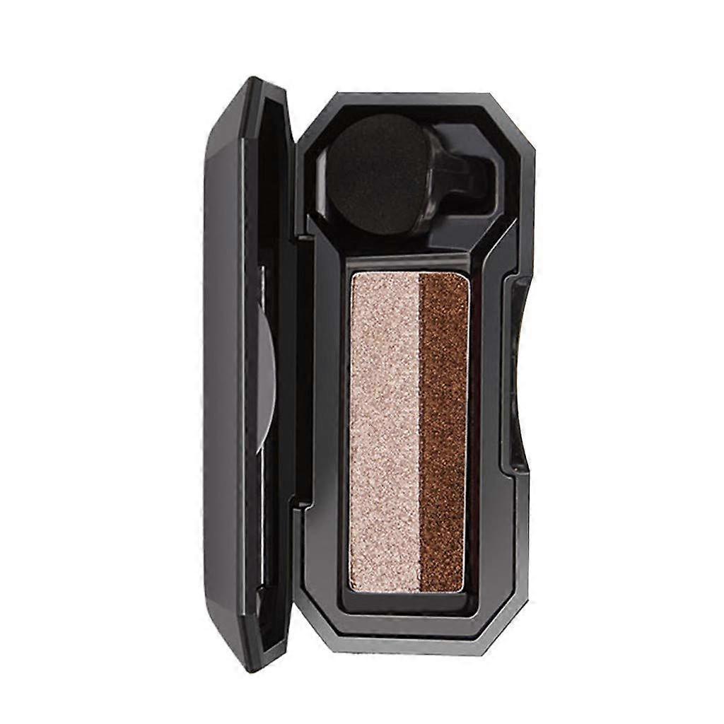 Two Color Eyeshadow Palette B Long Lasting Neutral Shade Flexible Powder Makeup