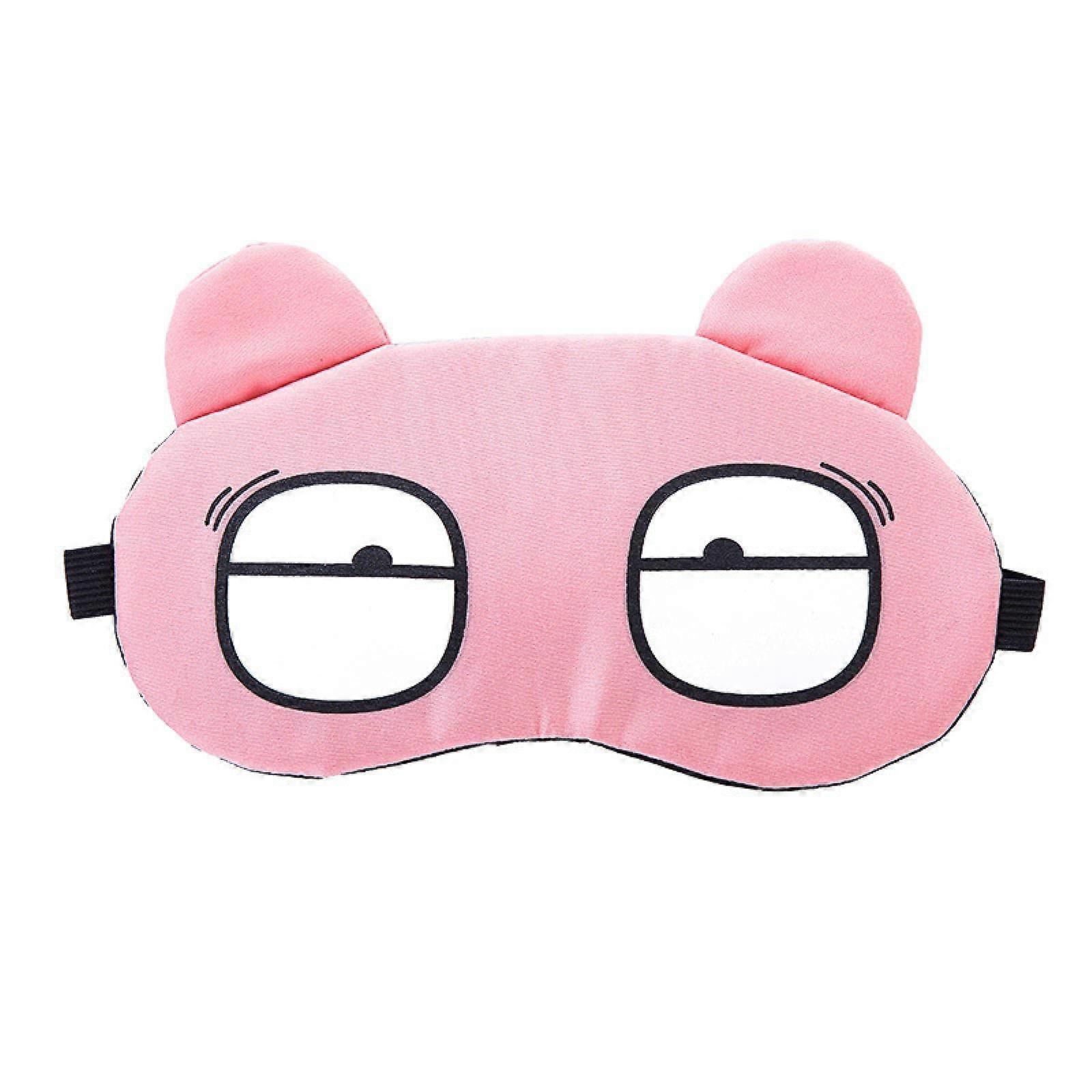 Sleep Eye Mask with Dual Hot Cold Therapy, Breathable Cotton, Full Light Blocking, Adjustable Strap