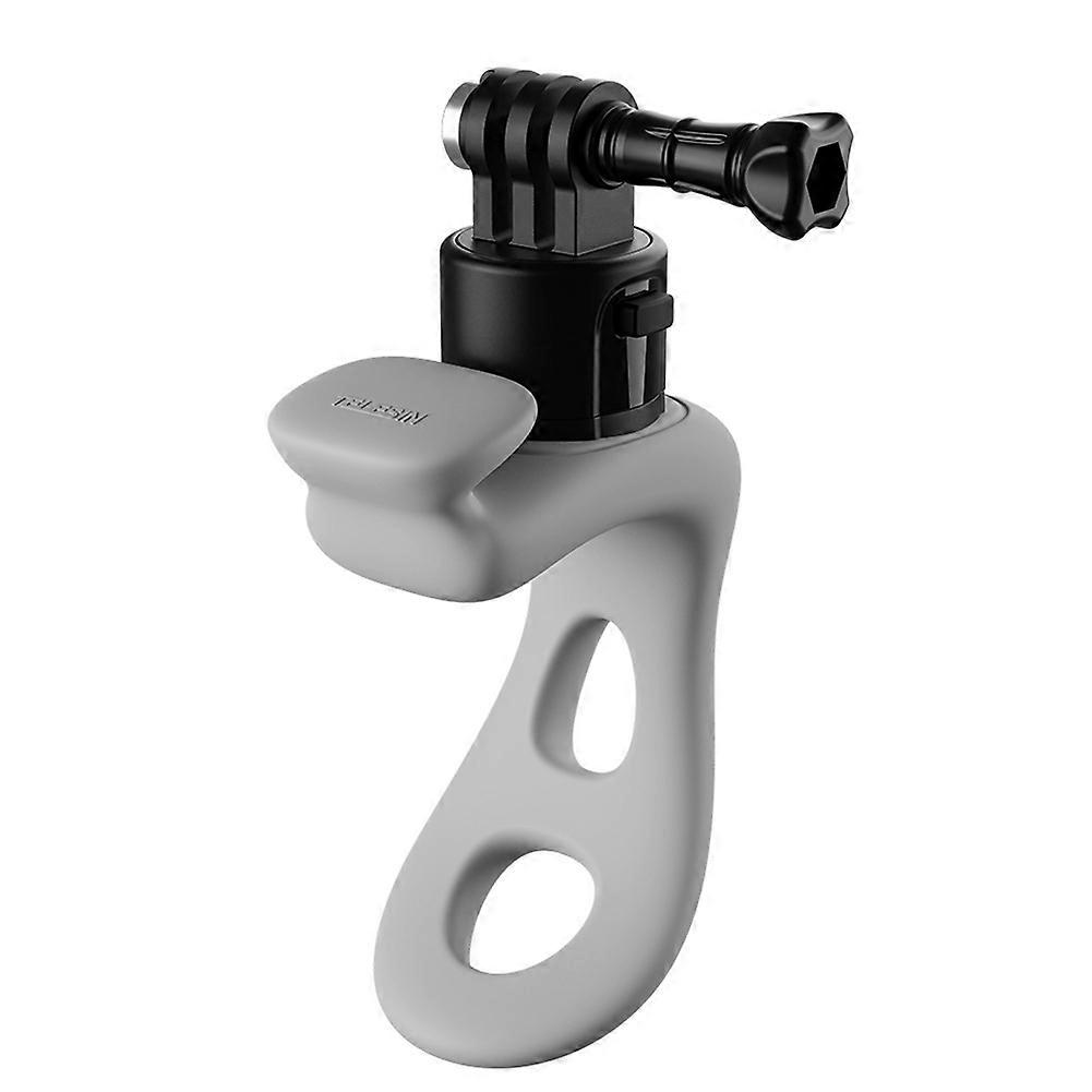 Action Camera Mount Silicone Adjustable Mini Flexible Bracket for Action Camera Accessories Gray